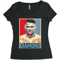 Dustin Poirier Diamond Women's Triblend Scoop T-shirt | Artistshot