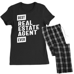 Best Real Estate Agent Job Title Gift Women's Pajamas Set | Artistshot