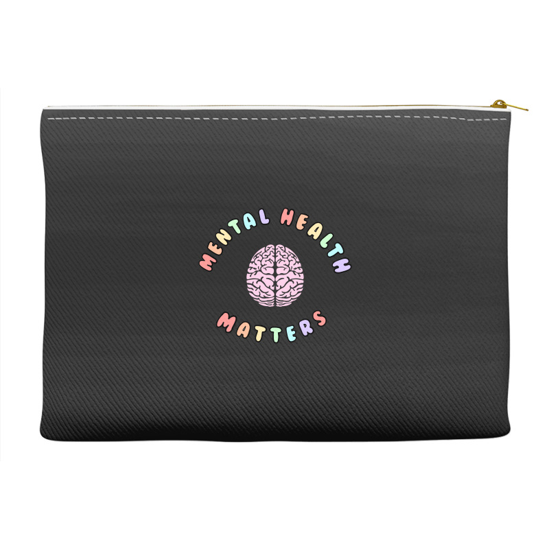 Mental Health Matters Accessory Pouches | Artistshot