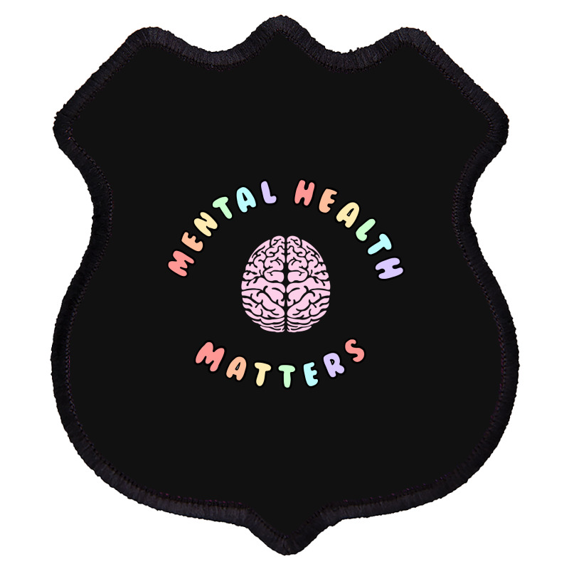 Mental Health Matters Shield Patch | Artistshot