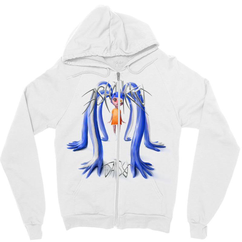 Ashnikko - Daisy Zipper Hoodie | Artistshot