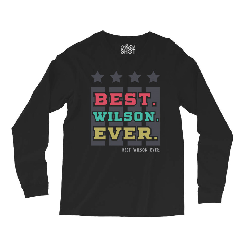 Best Jackson,  Jackson Family,  Family Names,  Best Name Ever,  Family Long Sleeve Shirts by Diogo Calheiros | Artistshot