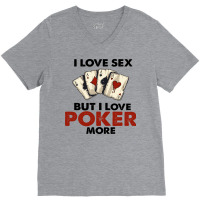 I Love Sex V-neck Tee | Artistshot