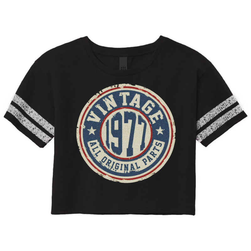 Vintage 1970 Age Scorecard Crop Tee by zig street | Artistshot