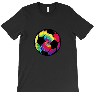 Soccer Tie Dye Rainbow Kids Boys Teenage Men Girls Gift Cool T-shirt Designed By Nguyen Van Thuong