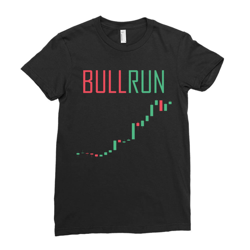 Bull Market Trading Day Tradibng Btc Stock Market Ferox 2 Ladies Fitted T-Shirt by dedibo | Artistshot