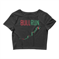 Bull Market Trading Day Tradibng Btc Stock Market Ferox 2 Crop Top | Artistshot