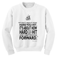 How Hard You Hit Youth Sweatshirt | Artistshot