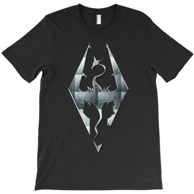 Skyrim T-shirt Designed By Rardesign