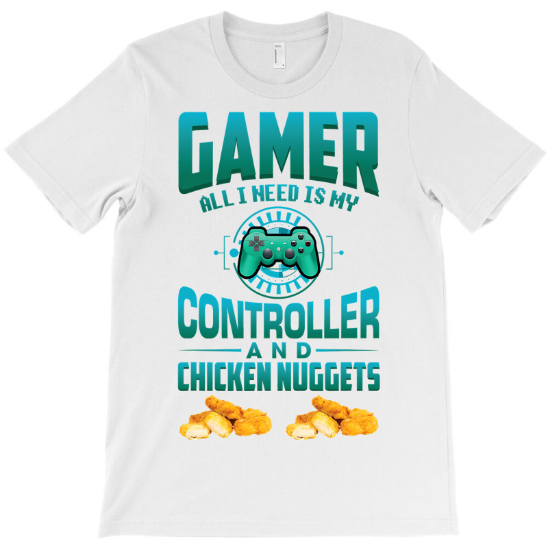 Gamer  For Kids Adults Video Games Chicken Nuggets T-shirt | Artistshot