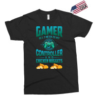 Gamer  For Kids Adults Video Games Chicken Nuggets Exclusive T-shirt | Artistshot