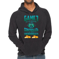 Gamer  For Kids Adults Video Games Chicken Nuggets Vintage Hoodie | Artistshot