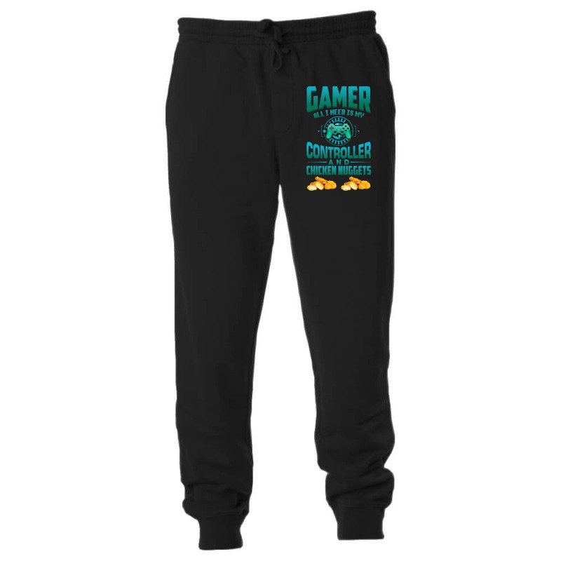 Gamer  For Kids Adults Video Games Chicken Nuggets Unisex Jogger | Artistshot