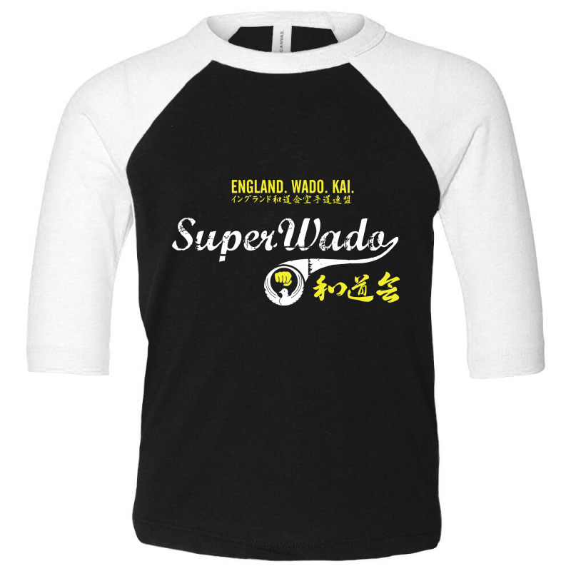 Ewkr Super Wado Kai Toddler 3/4 Sleeve Tee by SugarMoon | Artistshot