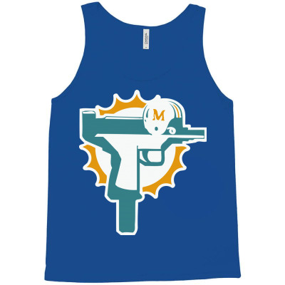 Miami Dolphins Uzi Gun Football Jersey Funny Ryan Tannehill New Rare Tank  Top - TeeHex