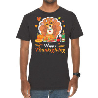 Chihuahua Happy Thanksgiving Christmas T  Shirt Chihuahua Turkey Costu Vintage T-shirt | Artistshot