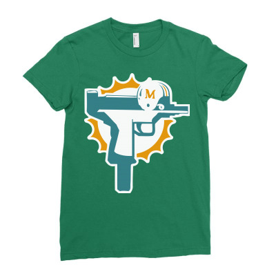 Miami Dolphins Uzi Gun Shirt Birthday Gift Happy Birthday 