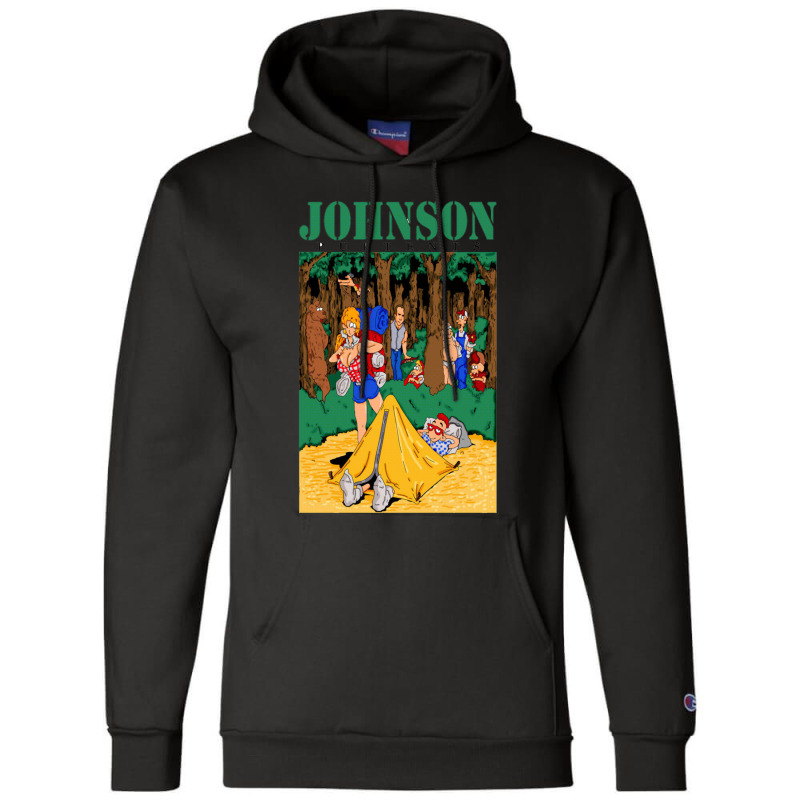 Johnson Cartoon Champion Hoodie by zig street | Artistshot