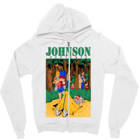 Johnson Cartoon Zipper Hoodie | Artistshot