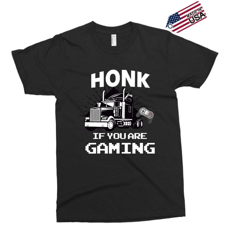 Honk If You Are Gaming Exclusive T-shirt by thutrang92 | Artistshot