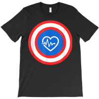 Captain Heart Funny Cardiologist Cardiology T Shirt Gift T-shirt | Artistshot