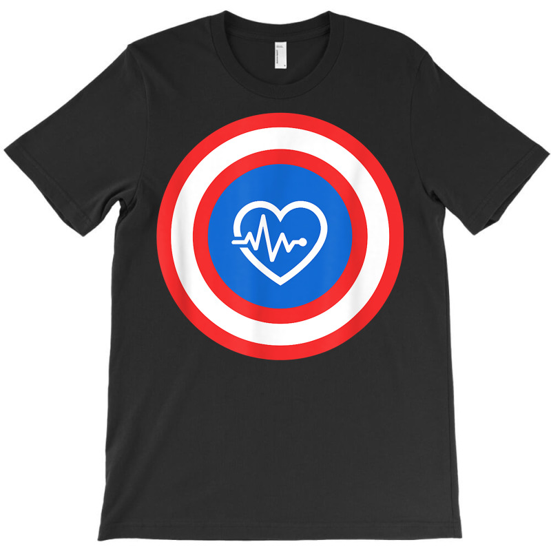 Captain Heart Funny Cardiologist Cardiology T Shirt Gift T-Shirt by ZaraeTrullinger | Artistshot