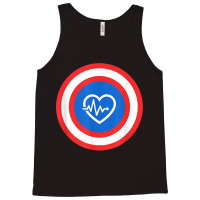 Captain Heart Funny Cardiologist Cardiology T Shirt Gift Tank Top | Artistshot