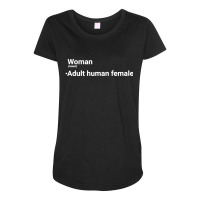 Dictionary Definition Of Woman Maternity Scoop Neck T-shirt | Artistshot