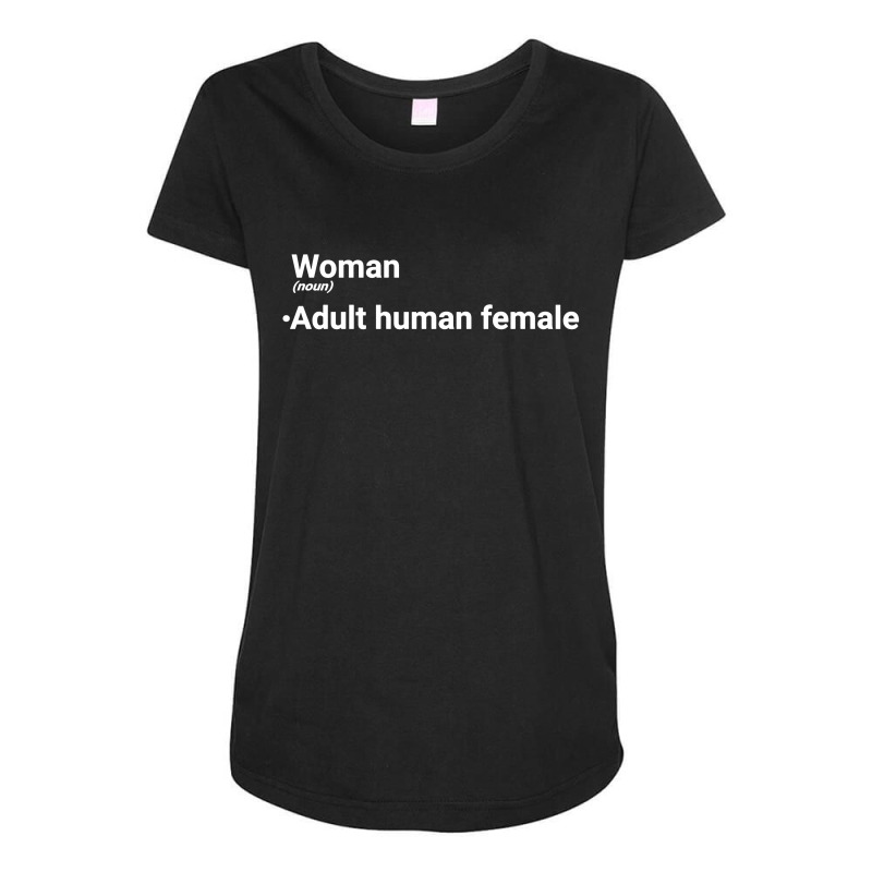 Dictionary Definition Of Woman Maternity Scoop Neck T-shirt by FeelGood Tees | Artistshot