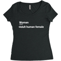 Dictionary Definition Of Woman Women's Triblend Scoop T-shirt | Artistshot