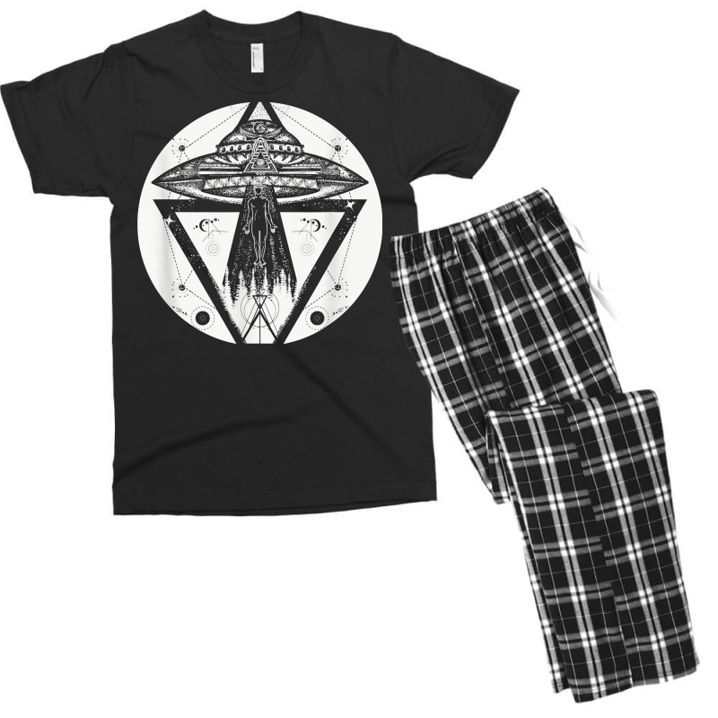 Extraterrestrial Life Aliens Spaceship External Sci Fi Gift T Shirt Men's T-shirt Pajama Set by ZaraeTrullinger | Artistshot