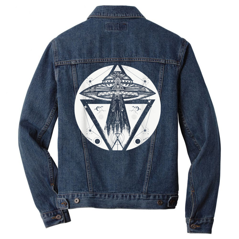 Extraterrestrial Life Aliens Spaceship External Sci Fi Gift T Shirt Men Denim Jacket by ZaraeTrullinger | Artistshot