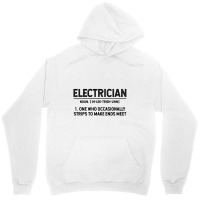 Electrician Definition - Jobs Gift Occupation Unisex Hoodie | Artistshot