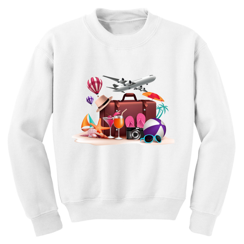 Vacation Time! Youth Sweatshirt by ŞEN | Artistshot