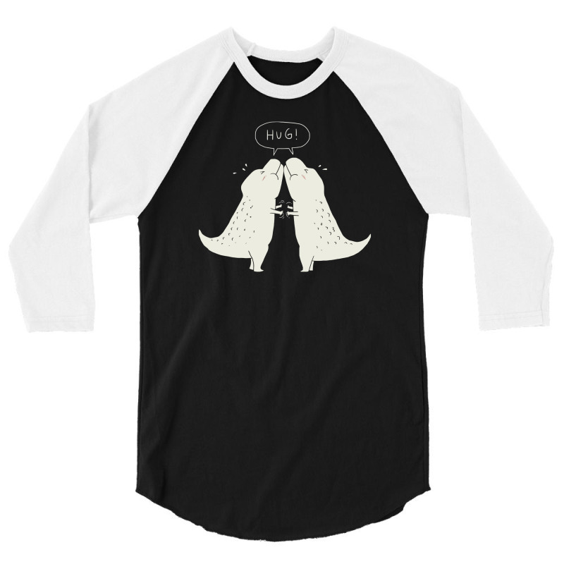 Dino Hug 3/4 Sleeve Shirt | Artistshot