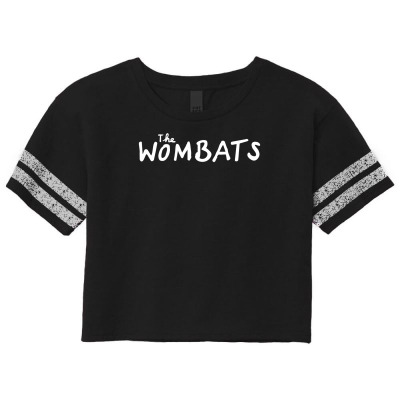 The Wombats Scorecard Crop Tee Designed By Ronandi
