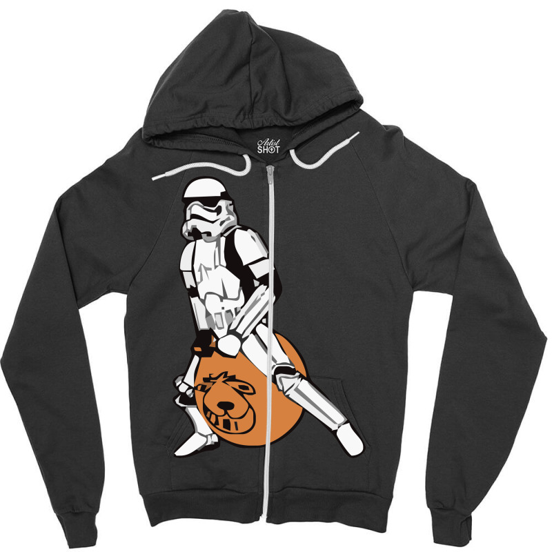 Stormtrooper zip up discount hoodie