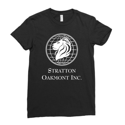 Street Stratton Oakmont Penny Stock Company Ladies Fitted T-shirt Designed By Mdk Art