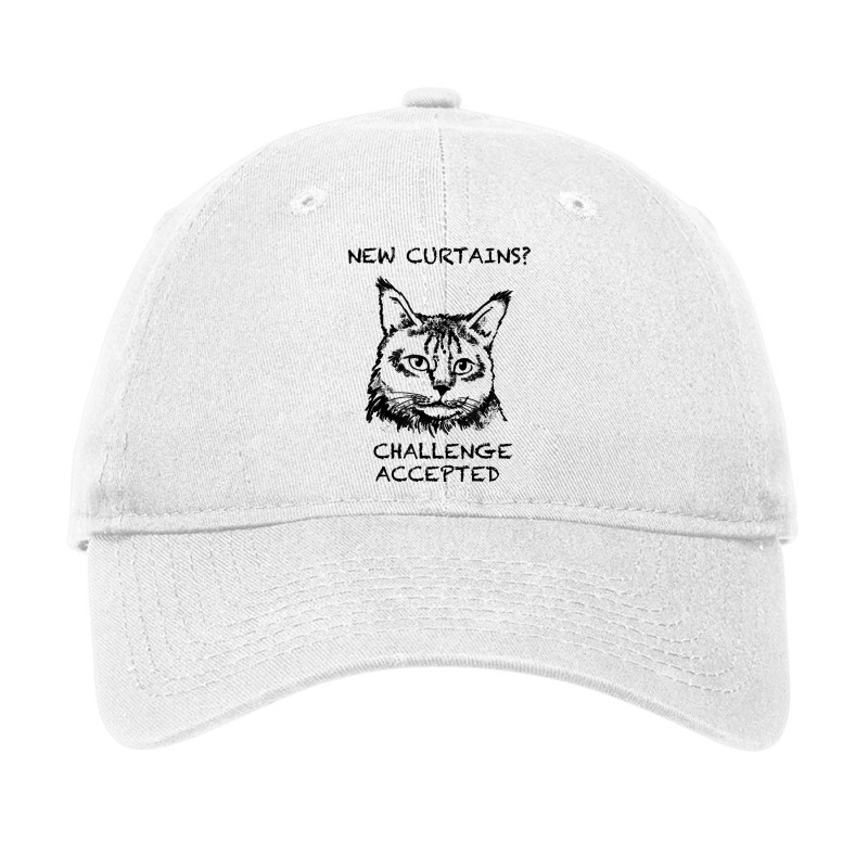 Maine Coon Funny Cat Quote Hand Drawn Art Gift T Shirt Adjustable Cap by AshleyPenez | Artistshot