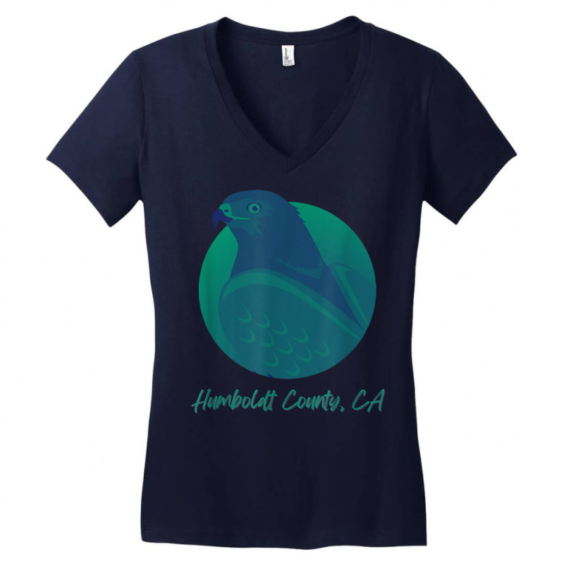 Humboldt County Ca Osprey Sea Green Raptor Ocean Bird T Shirt Women's V-Neck T-Shirt by MoczoTenleigh | Artistshot