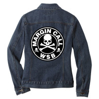 Wallstreet Bets Margin Call Ladies Denim Jacket | Artistshot