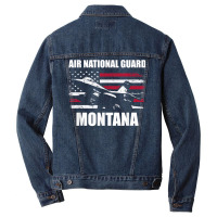 Montana Air National Guard T Shirt Men Denim Jacket | Artistshot