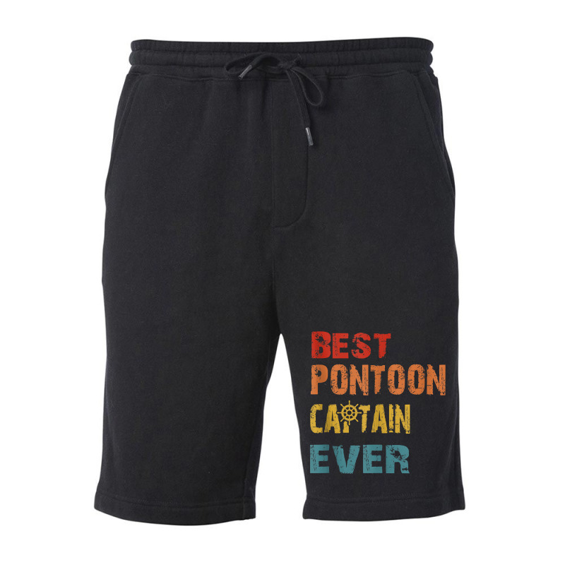 Best Pontoon Captain Ever Funny Pontoon Boat Shirts Tank Top Fleece Short | Artistshot