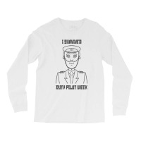 I Survived Duty Pilot Week T Shirt Long Sleeve Shirts | Artistshot