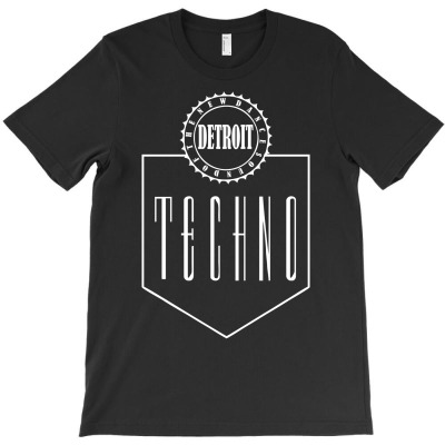 Techno! The New Dance Sound Of Detroit T-shirt Designed By Mdk Art
