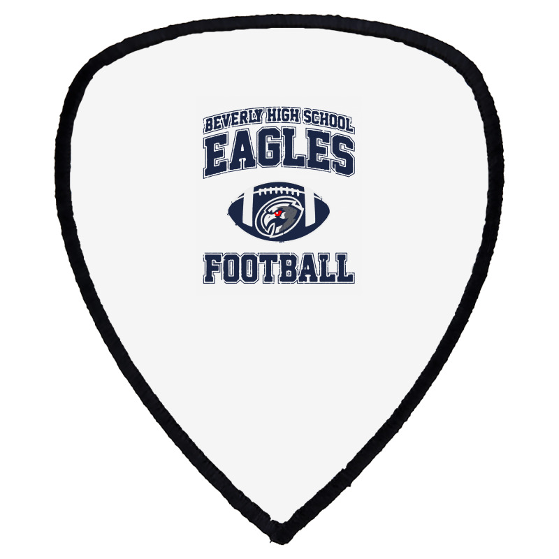 Custom Beverly High School Eagles Football Shield S Patch By Zita Art -  Artistshot