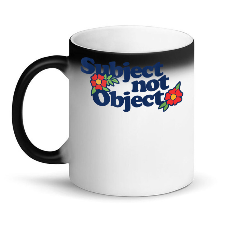 Subject Not Object T Shirt Retro Feminist Design Feminism Magic Mug | Artistshot