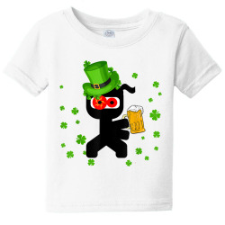 shamrock ninja st patricks day gift funny tees t shirt Baby Tee | Artistshot