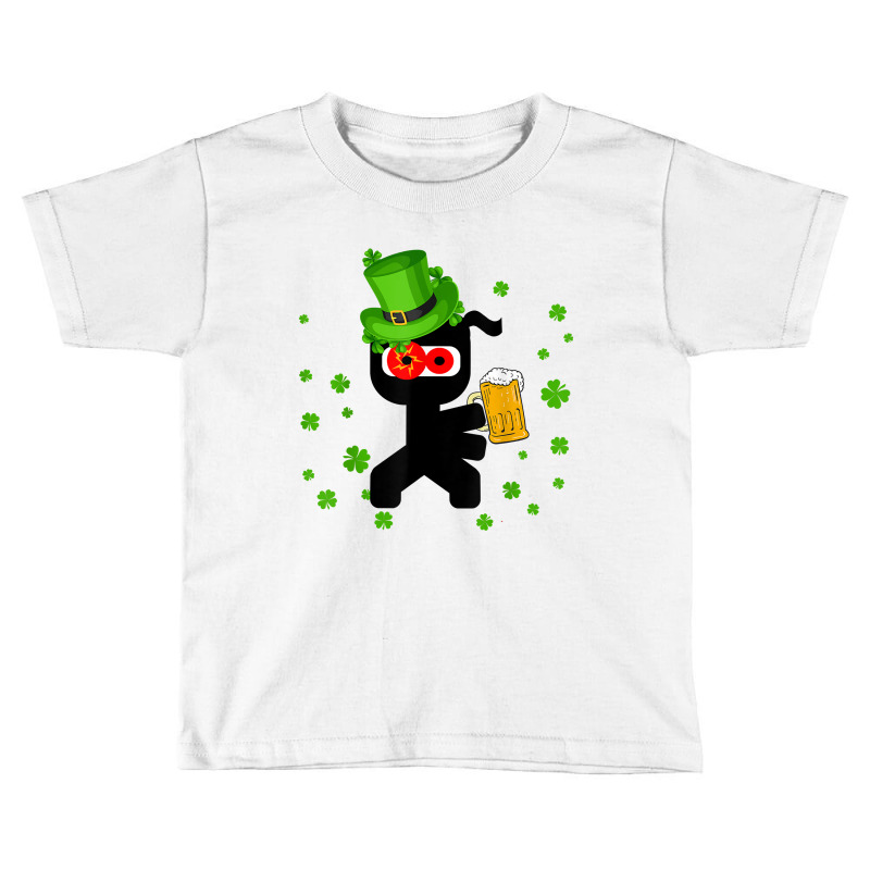 Shamrock Ninja St Patricks Day Gift Funny Tees T Shirt Toddler T-shirt | Artistshot