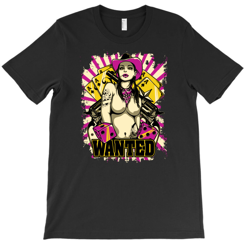 Wanted T-shirt | Artistshot